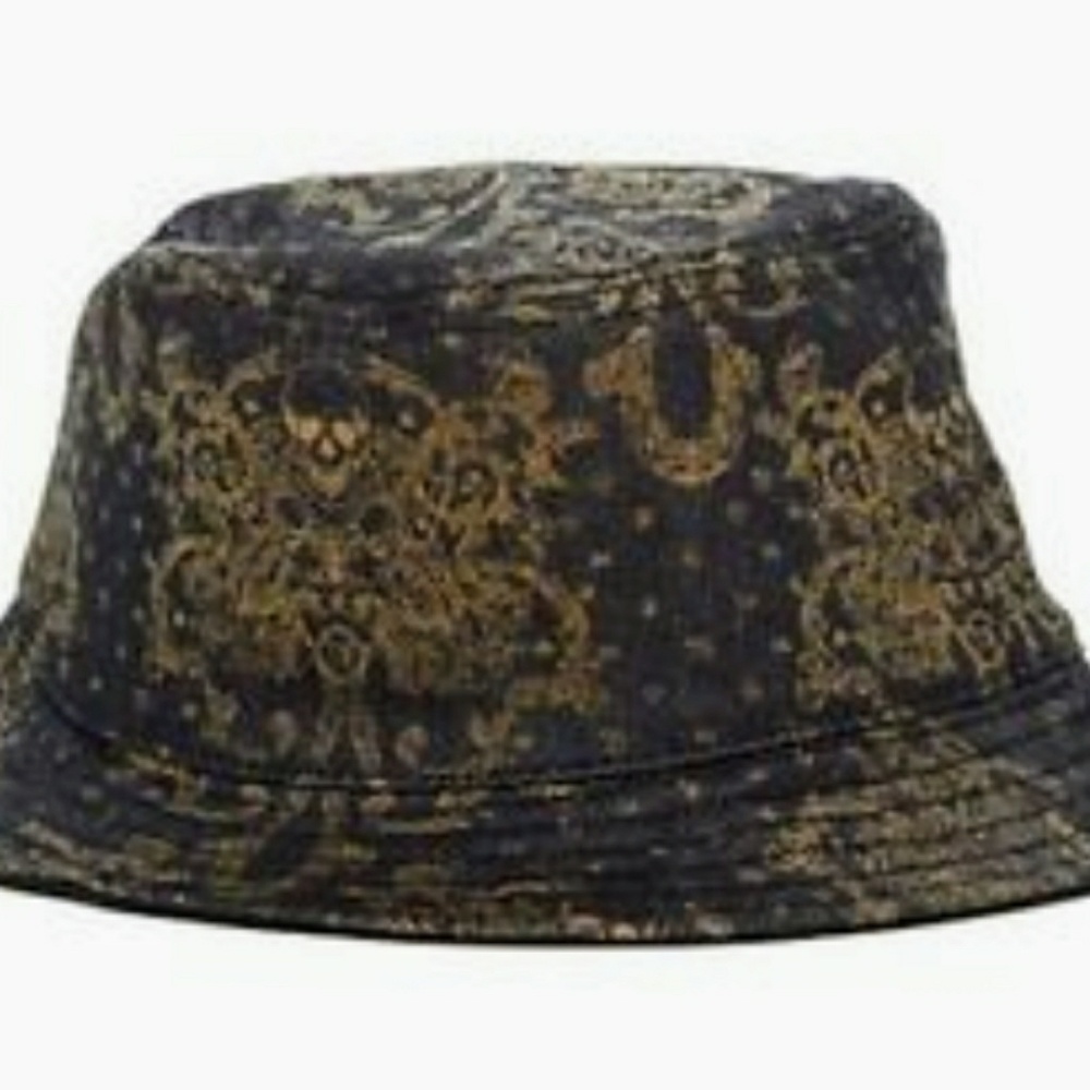True Religion denim bucket hat